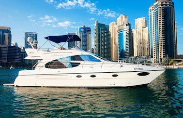 Charter Luxurious 50ft Yacht up to 15 Guest in Dubai Marina