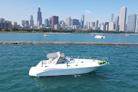 Captained charter on 40' Sea Ray Sundancer with all amenities in Chicago!